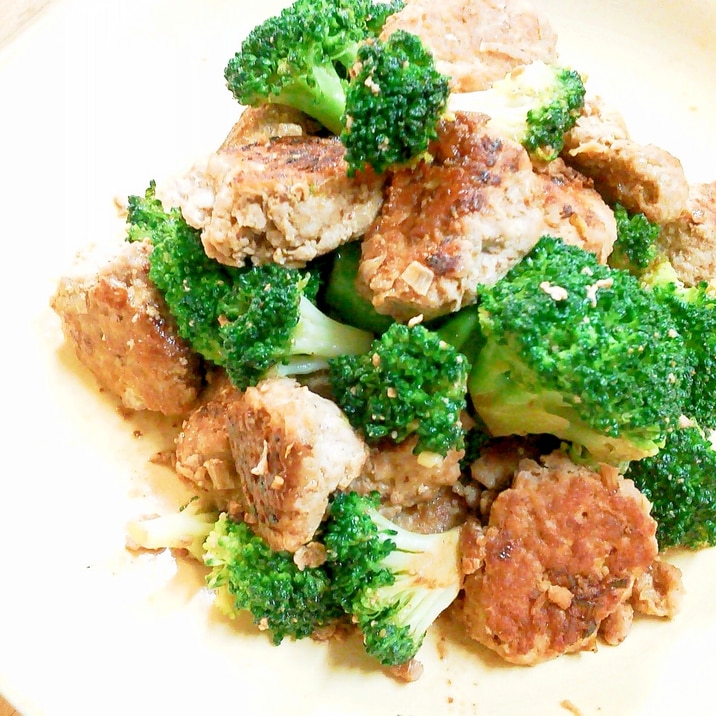 ビニール袋で作る 肉団子! オイスターソース炒め